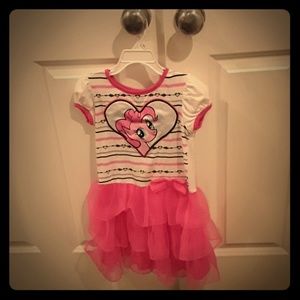 A pink My Little Pony dress